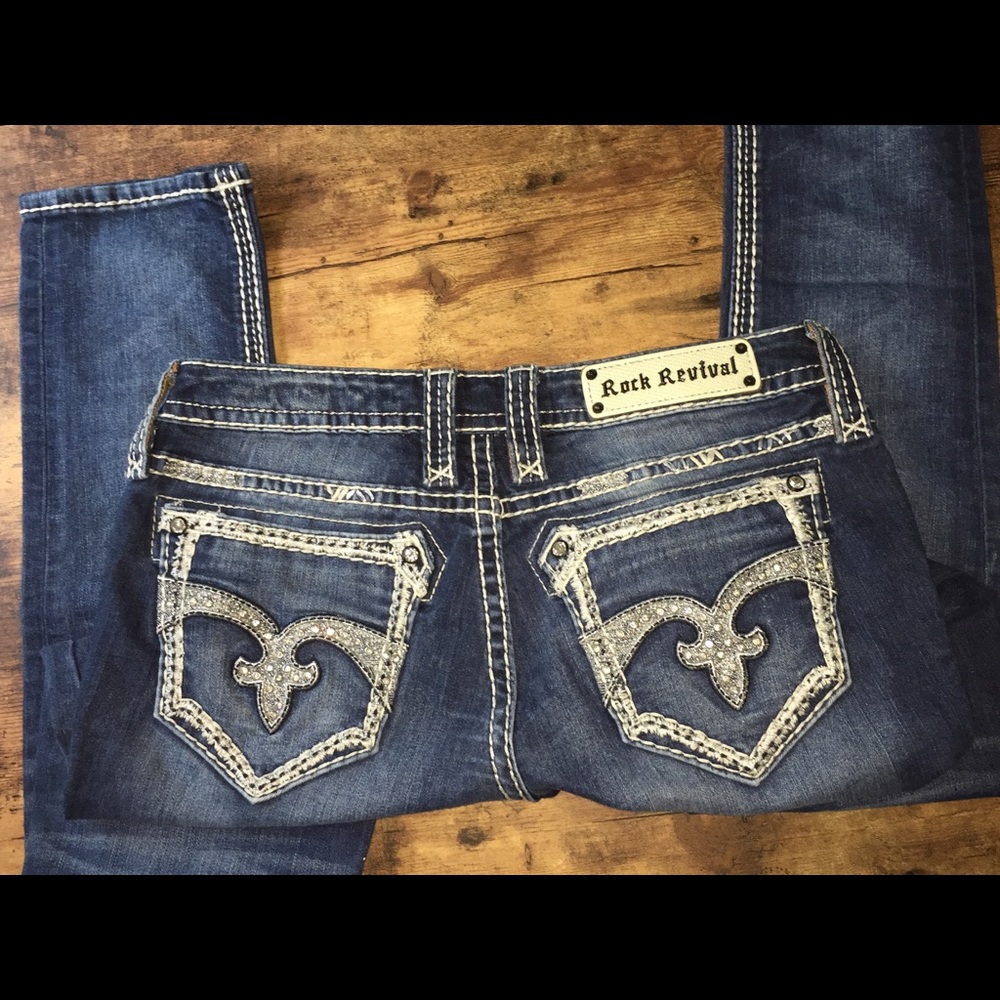 Rock Revival Skinny Jeans Size 29